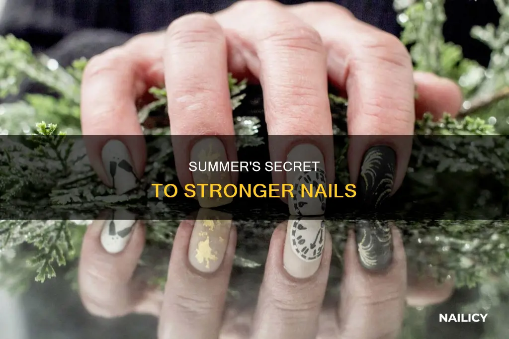 why do my nails grow better in the summer