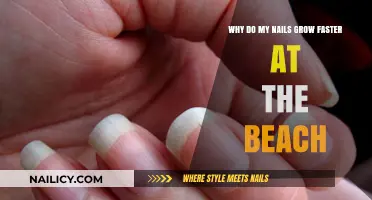 Beachside Bliss: Why Nails Grow Faster