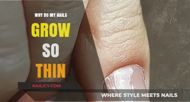 Thin Nails: Why Do They Grow Like This?