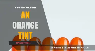 Orange Tinted Nails: Causes, Concerns, and Solutions Explained