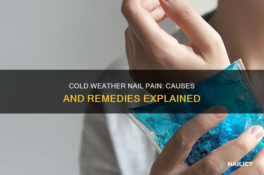 why do my nails hurt in the cold