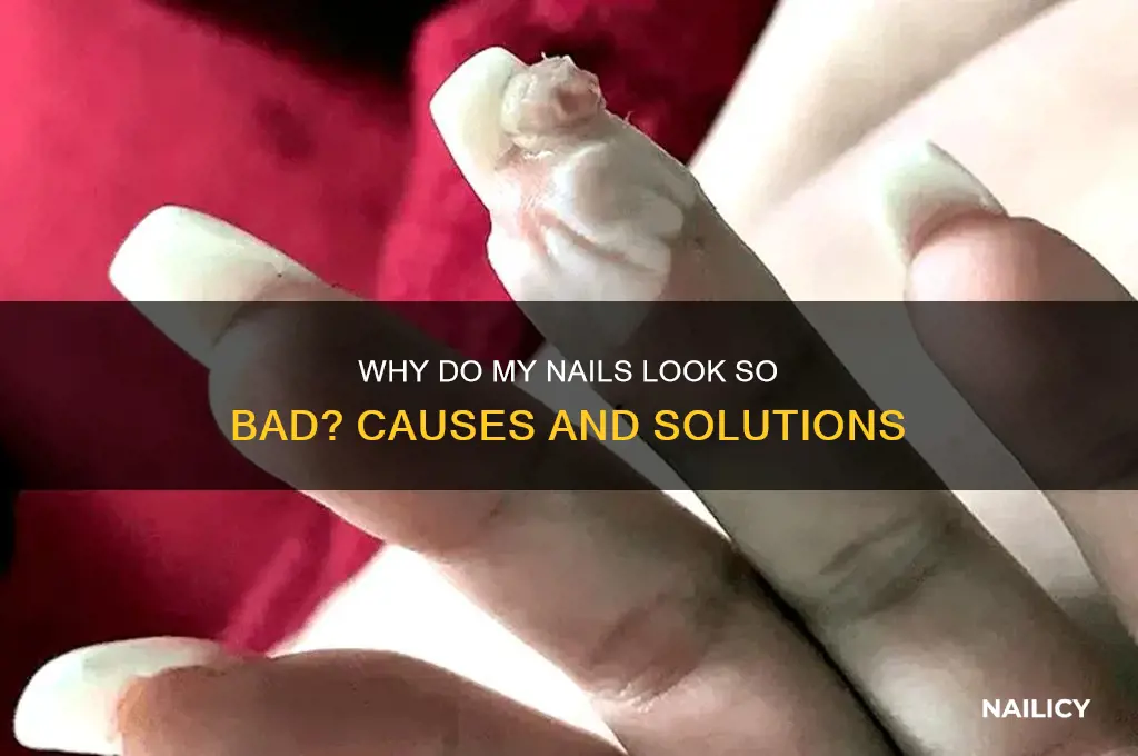 why do my nails look so bad