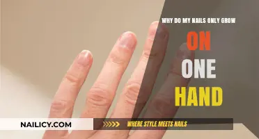 Handed Growth: Nails' Unilateral Mystery