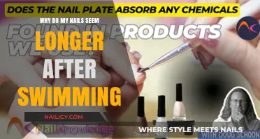 Swimming and Nails: Why the Lengthening Effect?
