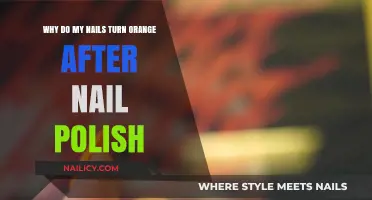 Why Do My Nails Turn Orange After Nail Polish? Causes and Solutions