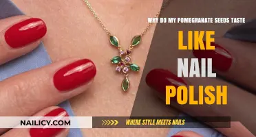 Why Pomegranate Seeds Taste Like Nail Polish: Unraveling the Mystery