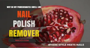 Pomegranates' Pungent Aroma: Why the Nail Polish Remover Smell?