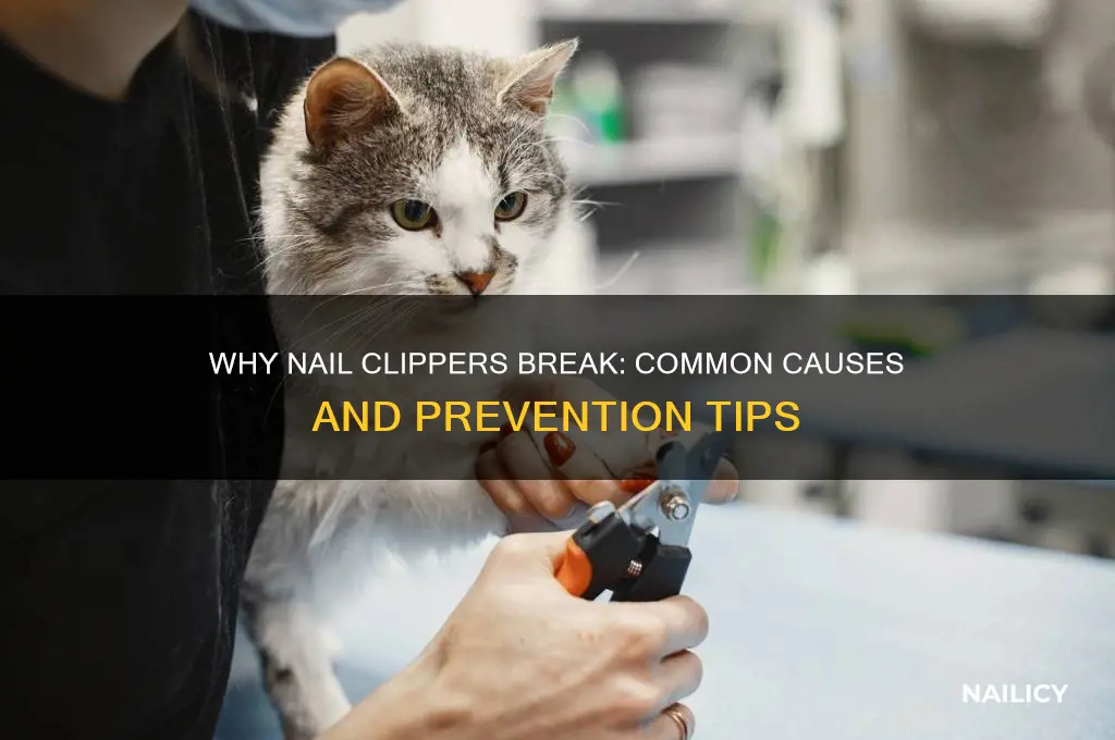 why do nail clippers break