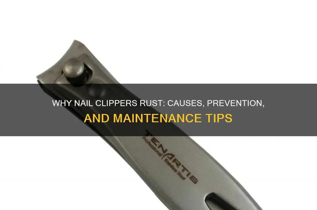 why do nail clippers rust