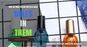 Why Nail Polish Bottles Contain Metal Balls: The Science Explained