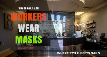 Why Nail Salon Workers Wear Masks: Health and Safety Explained