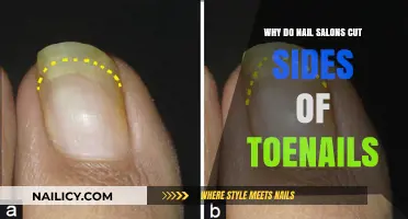 Toenail Trimming: Why Your Nail Salon Cuts the Sides