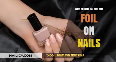 Why Foil is Used in Nail Salons: Unveiling the Technique