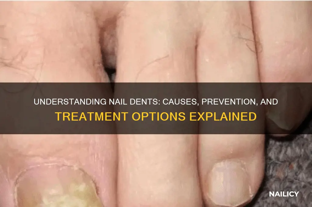 why do nails have dents