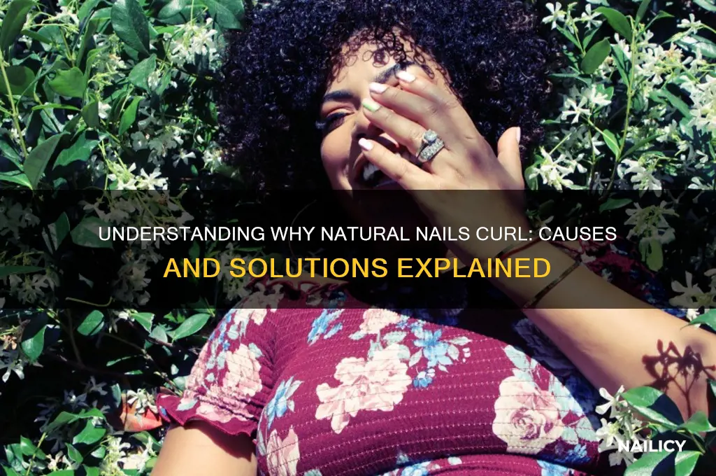 why do natural nails curl