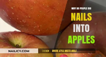 Unusual Habit Explained: Why People Dig Nails into Apples
