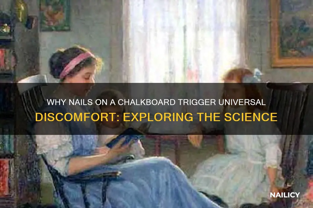 why do people hate nails on a chalkboard