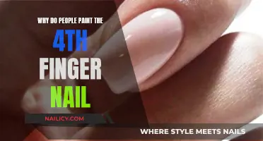 Ancient Ritual: Painting the Fourth Fingernail