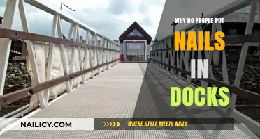 Unveiling the Mystery: Why Nails Are Embedded in Docks