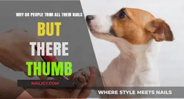 Trimming Thumbnails: Why Do People Skip Their Thumbs?