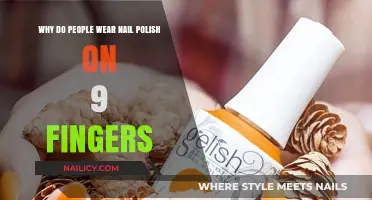 Unveiling the Trend: Why Nail Polish Skips One Finger