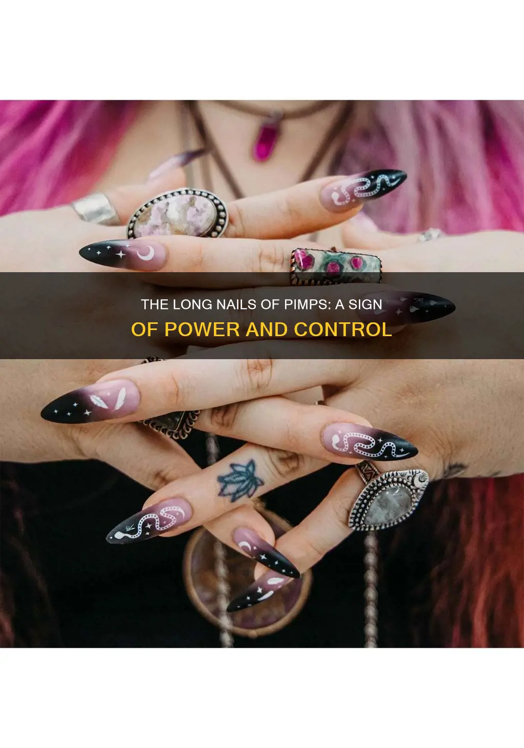 why do pimps have long nails