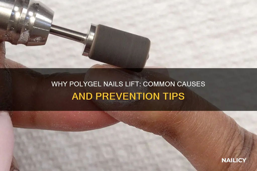 why do polygel nails lift