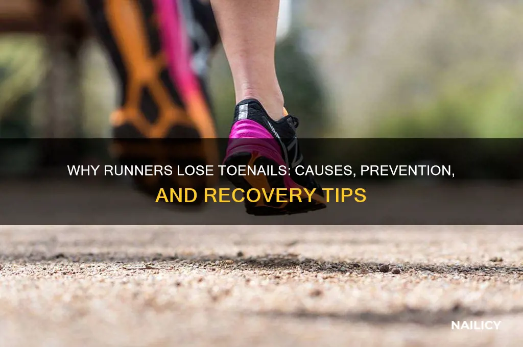 why do runners lose nails