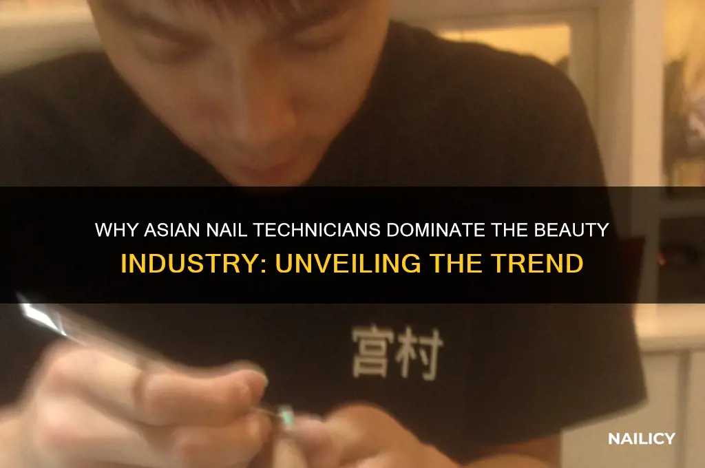 why do so many asian do nails