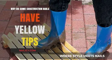 Why Yellow-Tipped Nails Are a Construction Site Essential