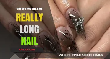 The Fascinating Reason Girls Sport Long Nails