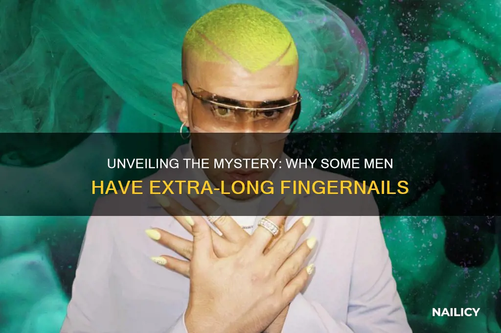 why do some men have kong nails