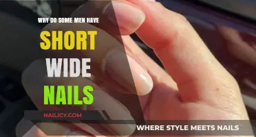 Why Some Men Have Short, Wide Nails: Causes and Insights