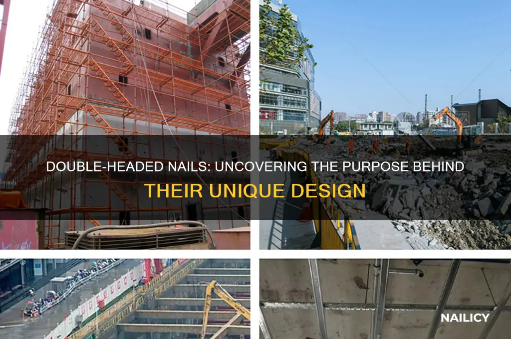why do some nails have 2 heads