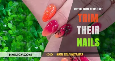 The Mystery of Untrimmed Nails: Why Some Neglect This Task