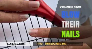 Why Tennis Players Blow on Their Nails: Uncovering the Court Ritual