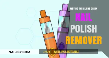 Alien Beverage: Why Nail Polish Remover?