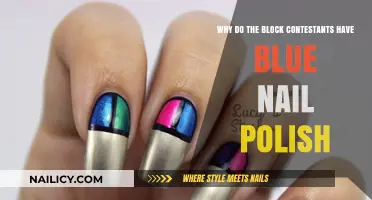 Why Block Contestants Sport Blue Nail Polish: Unveiling the Trend