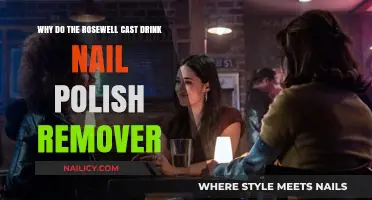 Roswell Cast's Bizarre Beverage: Nail Polish Remover