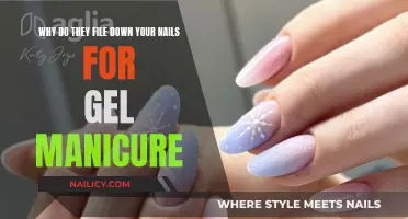 Gel Manicures: Nail Filing for Adhesion and Longevity