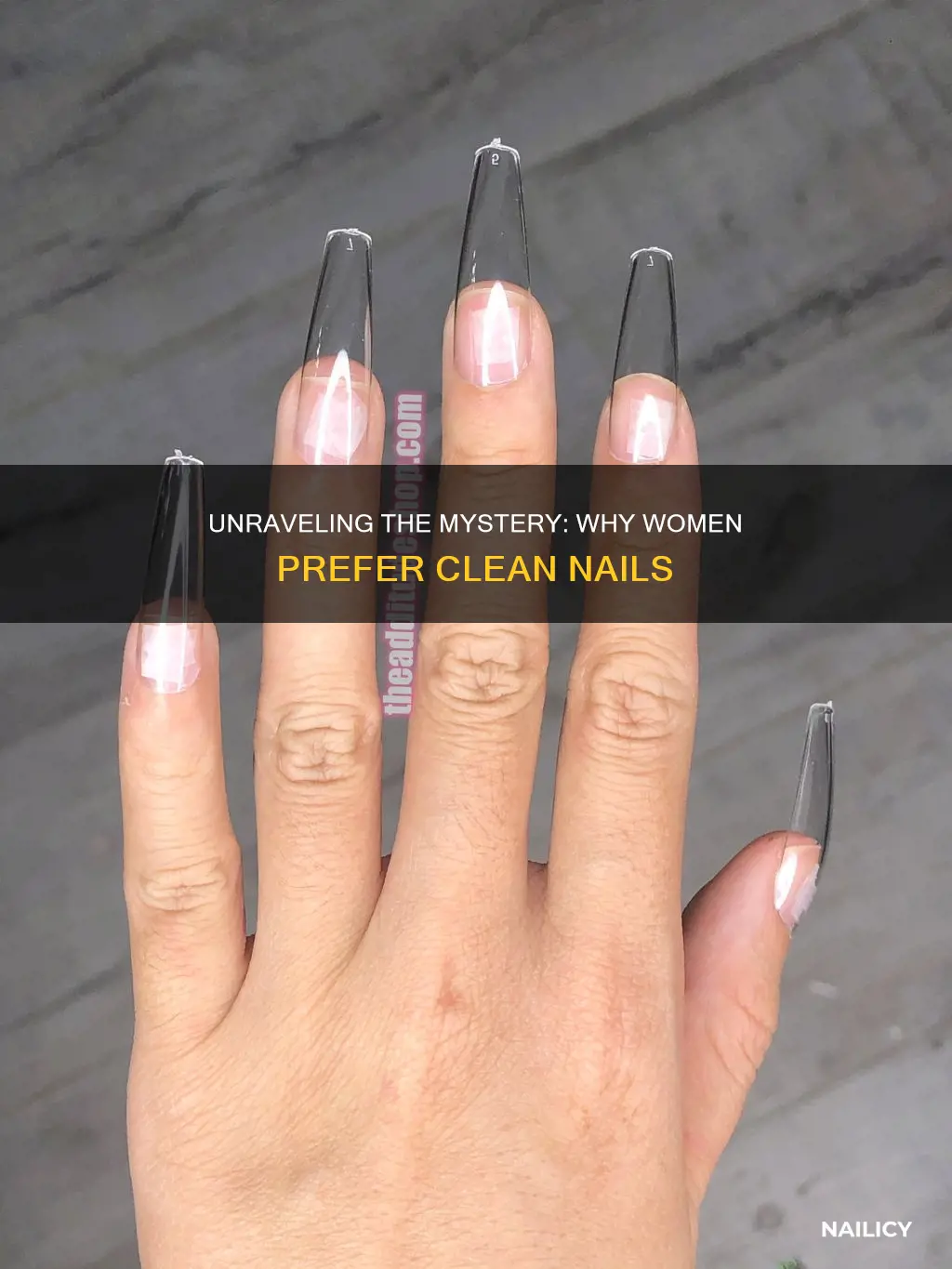 why do women hate guy finger nails