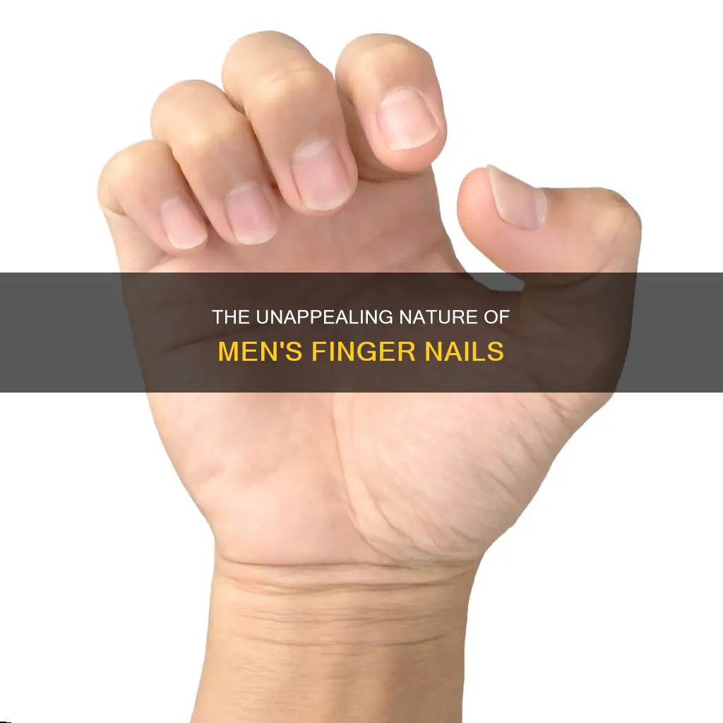 why do women hate guy finger nails