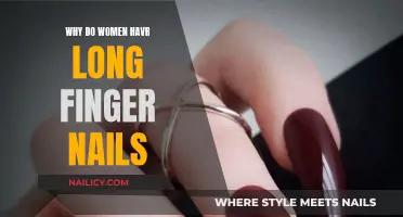 Unveiling the Mystery: Why Women's Nails Extend Beyond the Tip