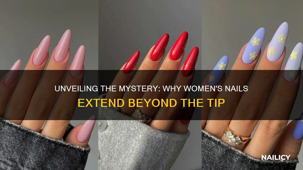 why do women havr long finger nails