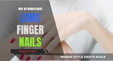The Evolution of Long Fingernails in Women