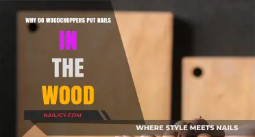 Nails in Wood: The Surprising Technique of Woodchoppers Explained