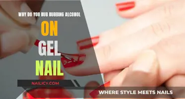 Gel Nails and Rubbing Alcohol: A Quick Fix Solution
