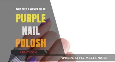 Why Women Choose Purple Nail Polish: Unveiling the Trend and Meaning