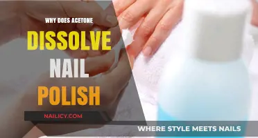 How Acetone Breaks Down Nail Polish: A Chemical Explanation