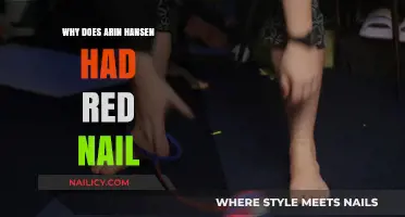 Arin Hansen's Red Nails: Uncovering the Surprising Reason Behind the Look